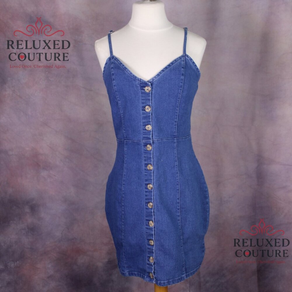 New Look Denim Bodycon Dress